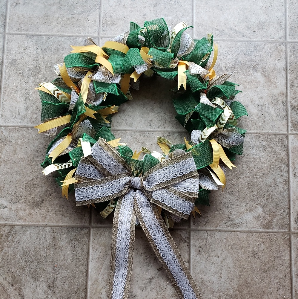 Homemade by myself wreath